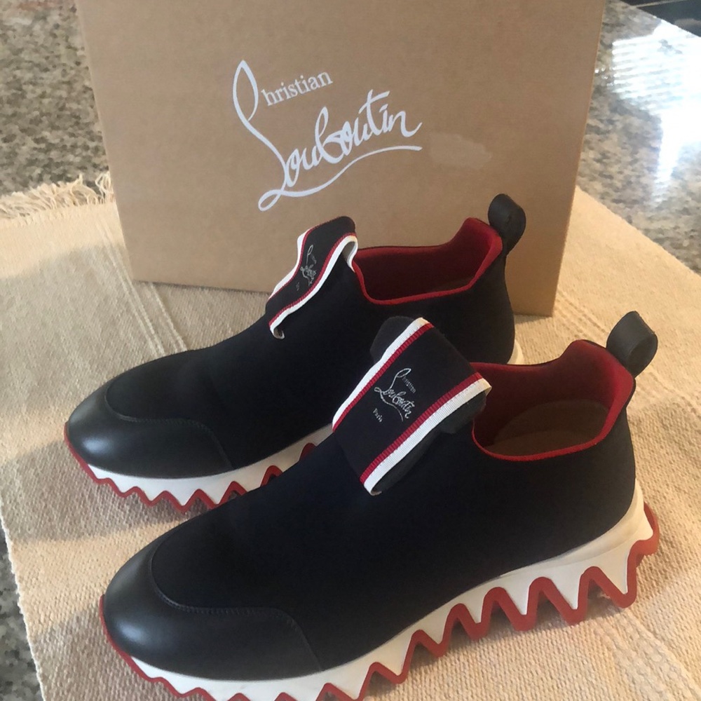 Authentic Christian Louboutin worn once size 40